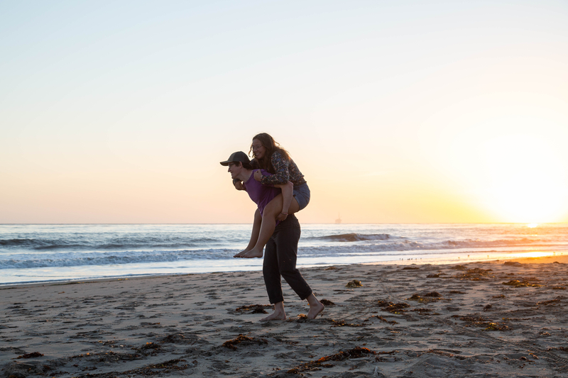 Couples On Beach